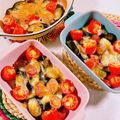 みぽぽ37's cooksnap of when they made 『なすとミニトマトのチーズ焼き』.