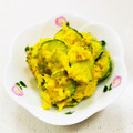 あっこ姉's cooksnap of when they made かぼちゃときゅうりの和風サラダ.