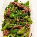 ☆瑛☆'s cooksnap of when they made 手軽に青椒肉絲.