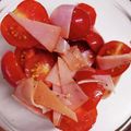 もにゃっこ's cooksnap of when they made 新玉ねぎ、トマト、ハムのマリネ.