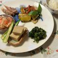 yesmama's cooksnap of when they made つるむらさきのすり胡麻味噌めんつゆ和え.