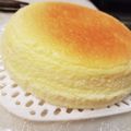 ハチ8コロ8's cooksnap of when they made ふわしゅわ★スフレチーズケーキ.