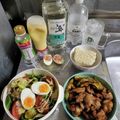 ebipeco's cooksnap of when they made 速攻おつまみ≪≪ゆで卵≪≪刻み生ハム.