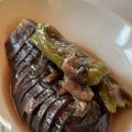 あんかけoyazi's cooksnap of when they made 茄子とピーマンの煮浸し・梅肉で.