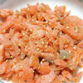 ♪ルンルン♪♪'s cooksnap of when they made 焼き鮭残りで！ご飯のお供 鮭ふりかけ.