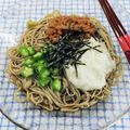 在宅勤務のおじさん's cooksnap of when they made さっぱり❗夏にピッタリ❗ネバネバ蕎麦.