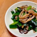 なっさん姫's cooksnap of when they made ニラとしめじの中華風ピリ辛和え.