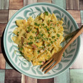 ちゃかぴまま's cooksnap of when they made リボンパスタのマカロニチーズ.