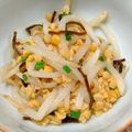 ♡ともりん's cooksnap of when they made 塩昆布もやしの納豆和え.