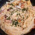 yumelon88's cooksnap of when they made じゃが芋とベーコンのクリームパスタ.