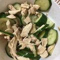 Sakingyo⭐︎'s cooksnap of when they made 鶏むね梅きゅうり.