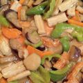 花音's cooksnap of when they made なす・ピーマン・豚肉・ニンジンの味噌炒め.