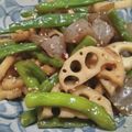 クック6DDPP8☆'s cooksnap of when they made 蓮根と蒟蒻のピリ辛コチュジャン煮.