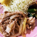 ktmsora's cooksnap of when they made 簡単！豚小間と玉ねぎのやわらか生姜焼き.