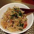 ひっこ's cooksnap of when they made 簡単！ウィンナー☆ガーリックライス.