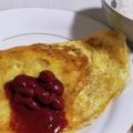 mahorou's cooksnap of when they made ひき肉と玉葱入り☆ミートオムレツ☆.