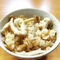 かなりんココりん's cooksnap of when they made 鶏・しめじ・ごぼう・人参 炊き込み御飯.
