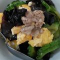 whitelucky's cooksnap of when they made ゴーヤ、きくらげ、ふんわり玉子の炒め物☆.
