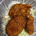 クックH86AFM☆'s cooksnap of when they made 群馬県桐生市名物ソースカツ丼.