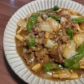 うずらのこ's cooksnap of when they made 牛肉と白菜のオイスターソース煮込み.