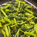 おじまるにゃ's cooksnap of when they made 本格的✩空芯菜の炒め物.