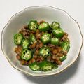 もぐ・ω・くま's cooksnap of when they made オクラ納豆のゆかり和え.