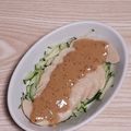 アクセル☆'s cooksnap of when they made サラダチキン 肉料理に 粒マスマヨソース.