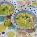 みかかめ's cooksnap of when they made カニカマ入り☆かきたま汁.