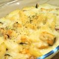 イエローバード's cooksnap of when they made カボチャとソーセージのペンネ グラタン.