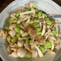 ＭＩ−ＳＡＮ's cooksnap of when they made しめじのおかかマヨ和え♪.