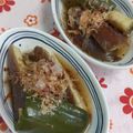 赤い電話's cooksnap of when they made 煮浸し だし醤油.