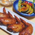 まる゜'s cooksnap of when they made オーブンで簡単！甘辛手羽先.