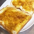 sun1's cooksnap of when they made 黒糖シュガートースト.