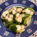 クレイプメートル's cooksnap of when they made 蒸し鶏のさっぱりロールレタス　.