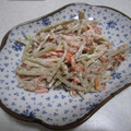 きらり流れ星's cooksnap of when they made ごぼうとにんじんのだしマヨサラダ.