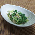 ฅ静流ฅ's cooksnap of when they made 母直伝！絶品水菜とささみのポン酢マヨ和え.