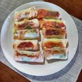 宝美空's cooksnap of when they made 簡単揚げないハム大葉チーズの春巻.