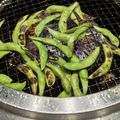 sakuraロゼット's cooksnap of when they made 焼肉行ったら！焼き枝豆｡ஐஃ.