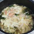 もももも☆'s cooksnap of when they made 簡単☆もやしとウインナーの中華卵スープ.