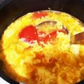 ゆき’sキッチン's cooksnap of when they made 【農家のレシピ】トマトの酸辣湯風スープ.