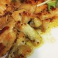 YOUCHIA's cooksnap of when they made 鶏むね肉のハニーマスタード焼き.