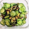 わかみんん's cooksnap of when they made 少ない材料で即席！なすときゅうりの浅漬け.