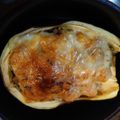 大森ヨーグルト's cooksnap of when they made 米なすの肉詰めチーズ焼き.