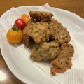 mayu22☆'s cooksnap of when they made 高野豆腐と鯖缶のおつまみ団子.