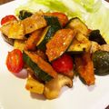 kuuchan86's cooksnap of when they made 南瓜とズッキーニのイタリアン焼浸し.