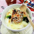 在宅勤務のおじさん's cooksnap of when they made ハンバーグドリア.