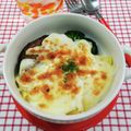 在宅勤務のおじさん's cooksnap of when they made ハンバーググラタン.