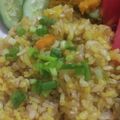 長野市えみちゃん's cooksnap of when they made 炊飯器で！簡単☆カレーピラフ.