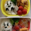 ♪USAGI♪'s cooksnap of when they made 簡単ハロウィン弁当　キャラ弁.