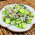 料理男子部's cooksnap of when they made きゅうりと茗荷のしらす和え.
